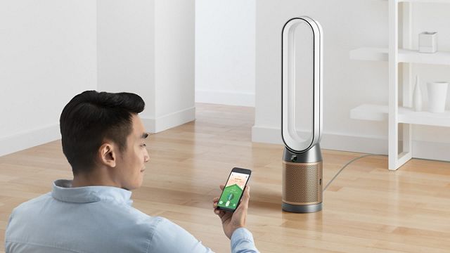 Dyson Purifier Cool PC2 De-NOx 空気清浄ファン ホワイト/ゴールド 