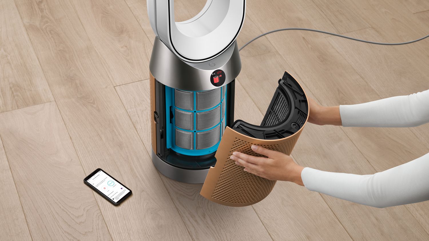 Dyson Purifier Cool PC2 De-NOx 空気清浄ファン ホワイト