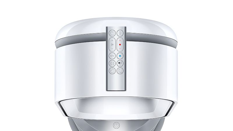 Purifier Hot+Cool air purifier heater HP07 (White/Silver) | Dyson