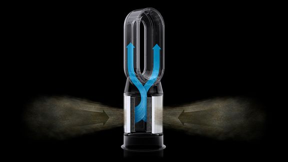 Graphic image showing fully-sealed purifier