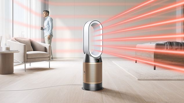 Dyson purifier hot + cool formaldehyde heating the whole room