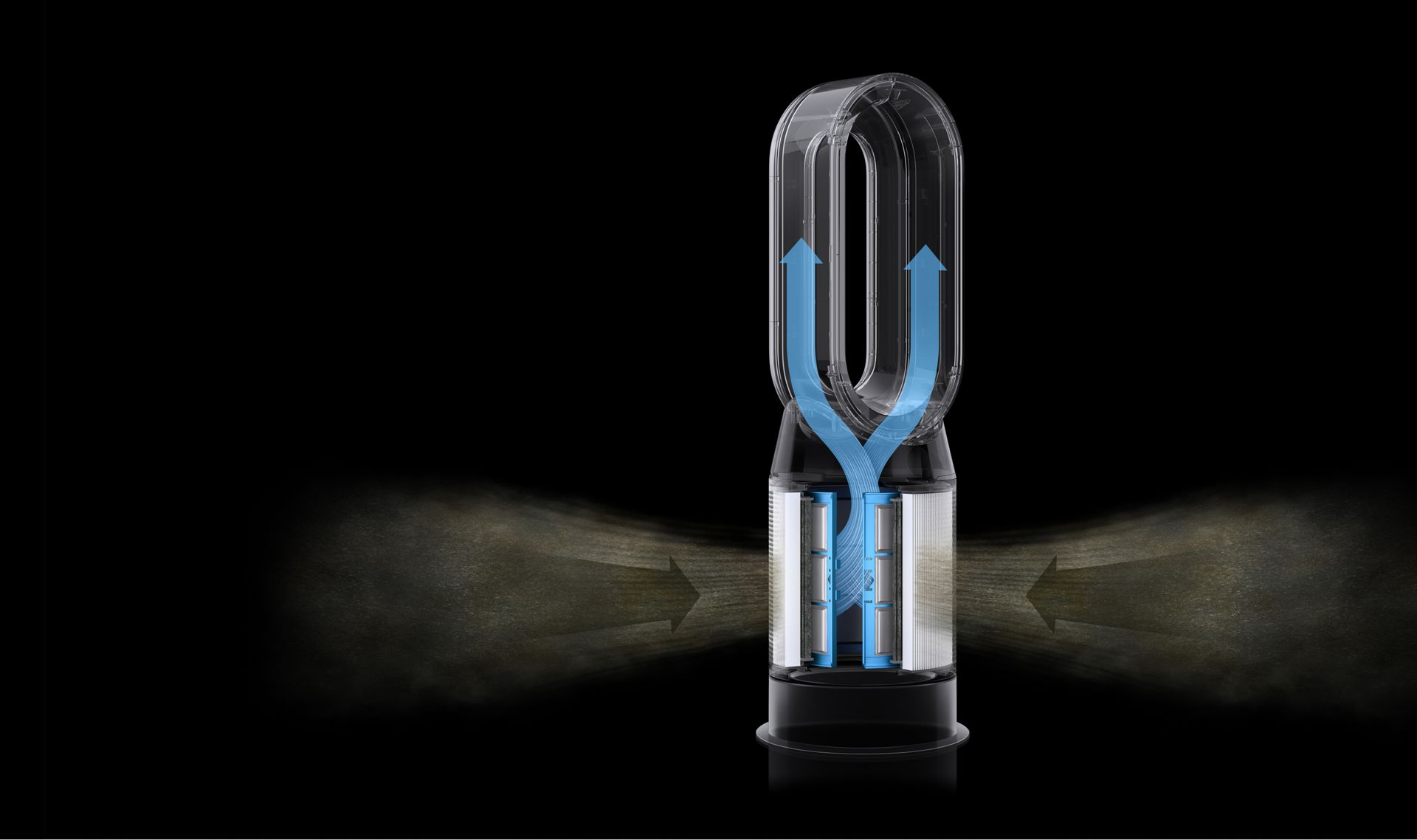 Fully sealed air purifier