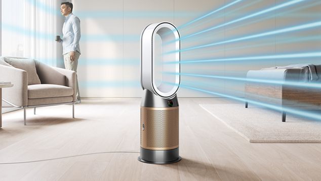ダイソンPurifier Hot+Cool ホルムアルデヒド浄化ファンヒーター 冷却風を放出