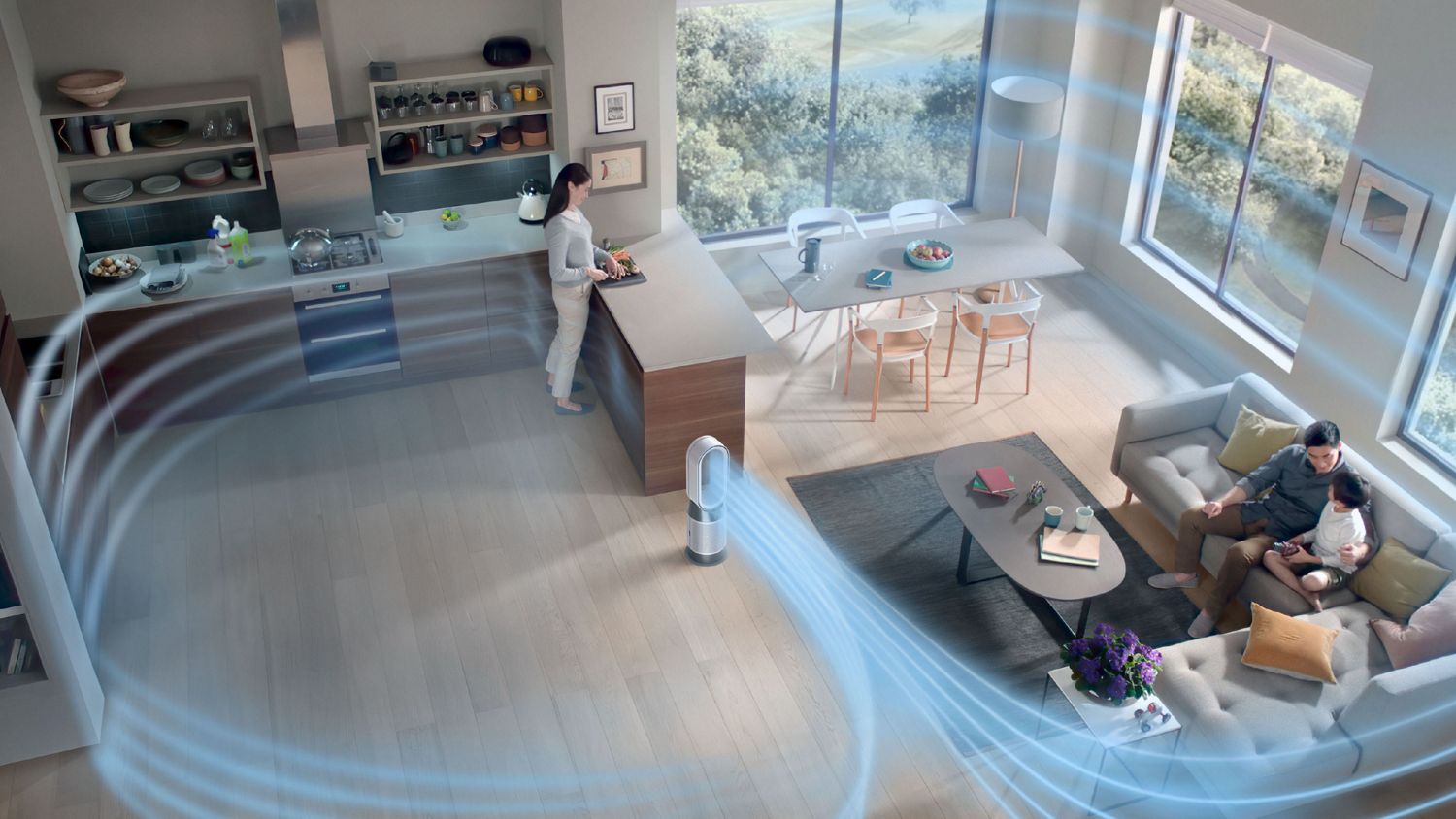 Shop Dyson Purifier Hot+Cool™ Gen1 (White) machine | Dyson