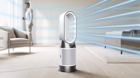 冷たい風を送りながら、空気清浄機としても使用可能なダイソンの空気清浄ファン