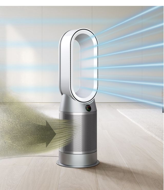 Dyson HP00 Pure Hot and Cool Purifying Fan Demonstration 