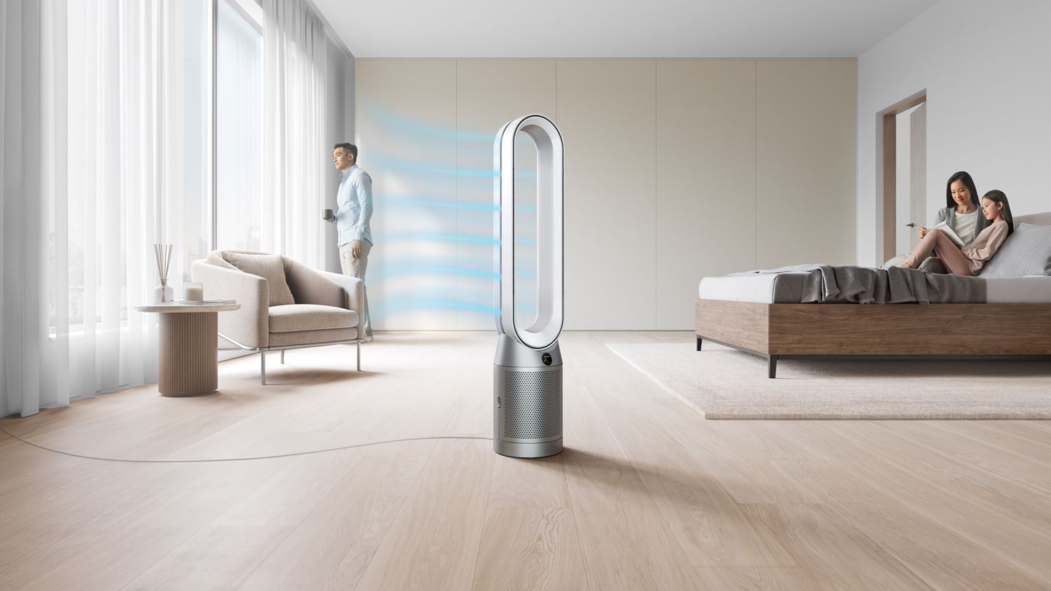 Dyson Purifier Cool purifying fan TP07 (White/Silver) | Dyson