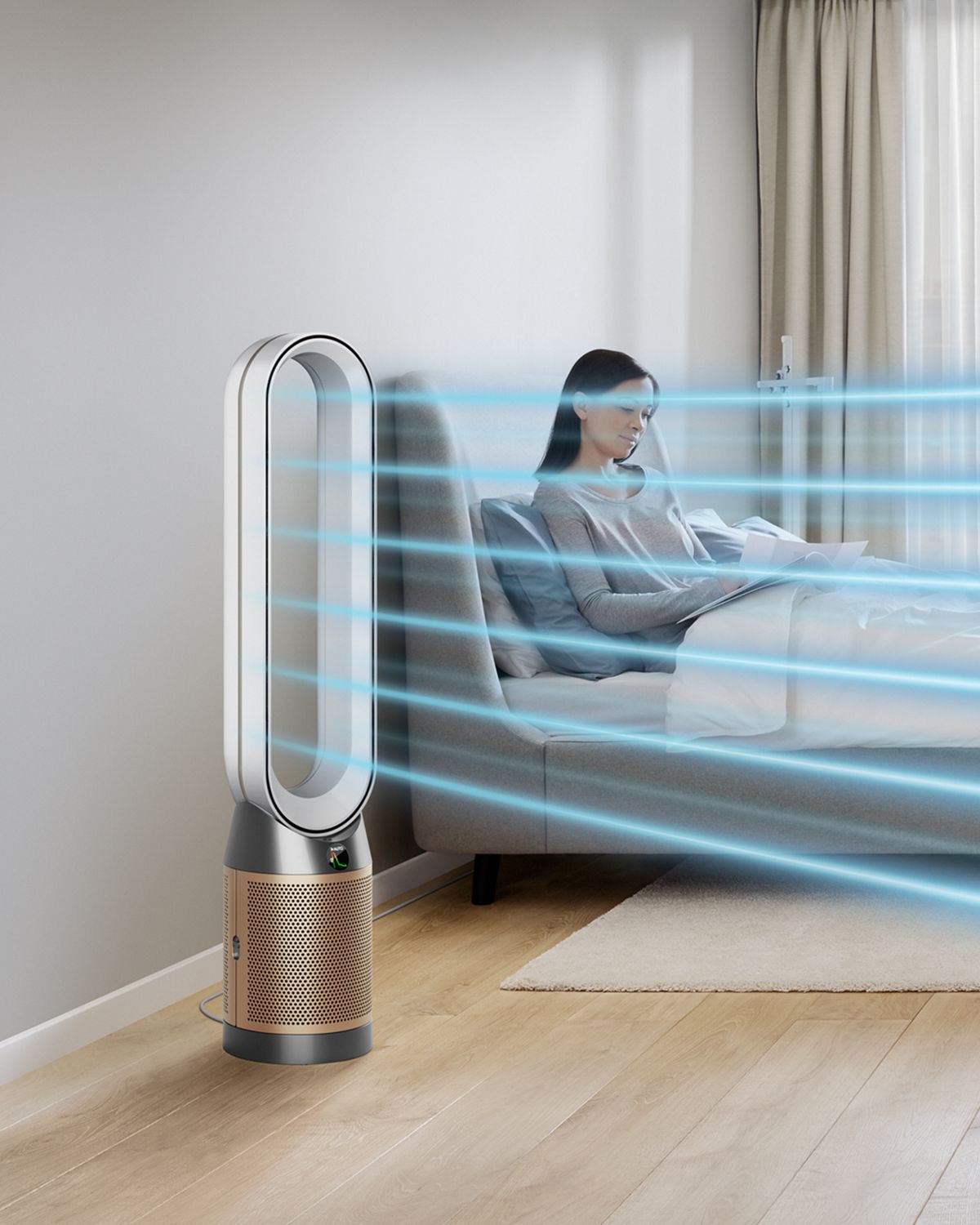Dyson purifier projecting air