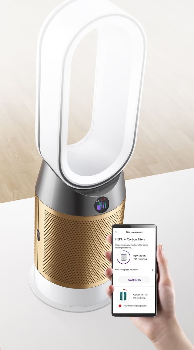 Amazon Com Replacement Filter For Dyson Pure Hot Cool Link Hp02 Hepa Air Purifier Dyson Pure Cool Link Desk Purifier Part No 968125 03 Appliances