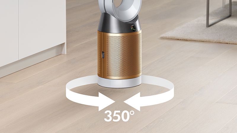 Dyson Pure Cool Cryptomic WeiB Gold