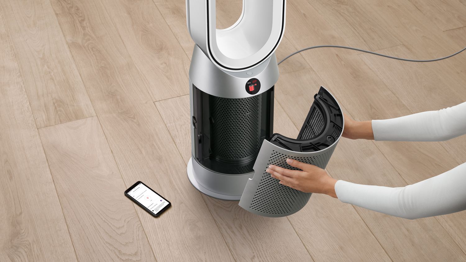 Purificator și aerotermă Dyson Purifier Hot+Cool™ HP07
