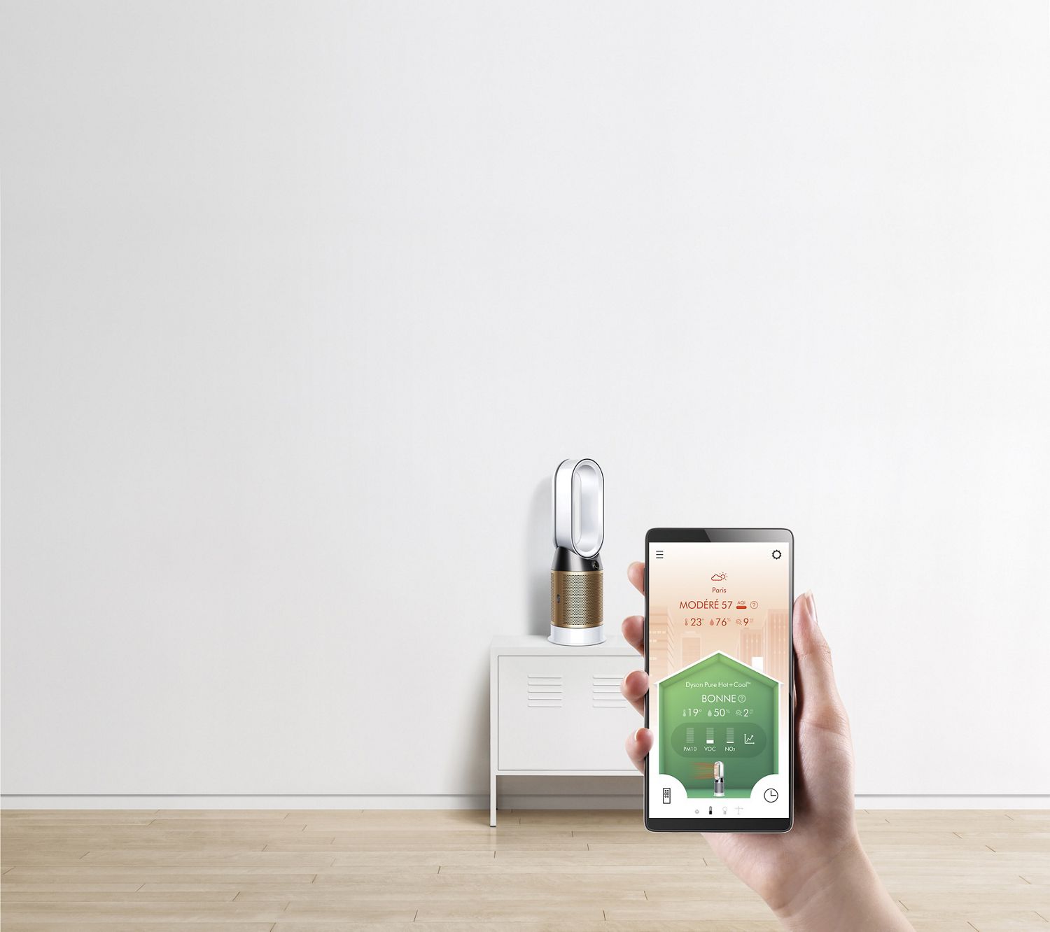 Dyson Pure Hot+Cool™ Link (Blanc/Argent) HP02