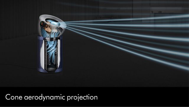 Dyson Purifier Big+Quiet Formaldehyde in Bright nickel/Prussian