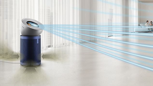 Dyson Purifier Big+Quiet Formaldéhyde dans une pièce spacieuse. Dyson Purifier Big+Quiet Formaldéhyde dans une pièce spacieuse.