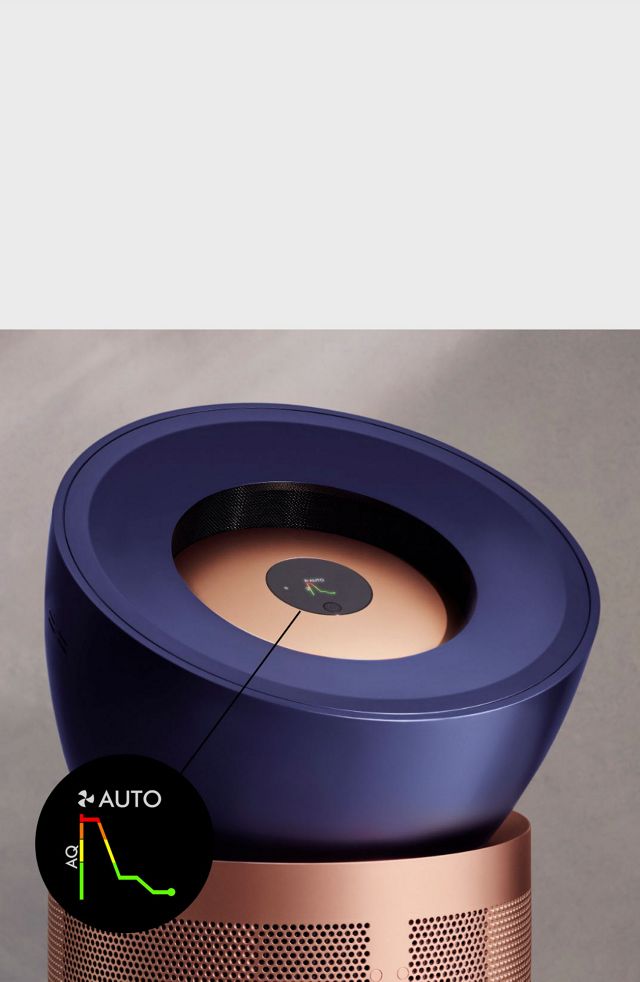 Dyson Purifier Big + Quiet Formaldehyde BP04 (Prussian Blue/Gold)