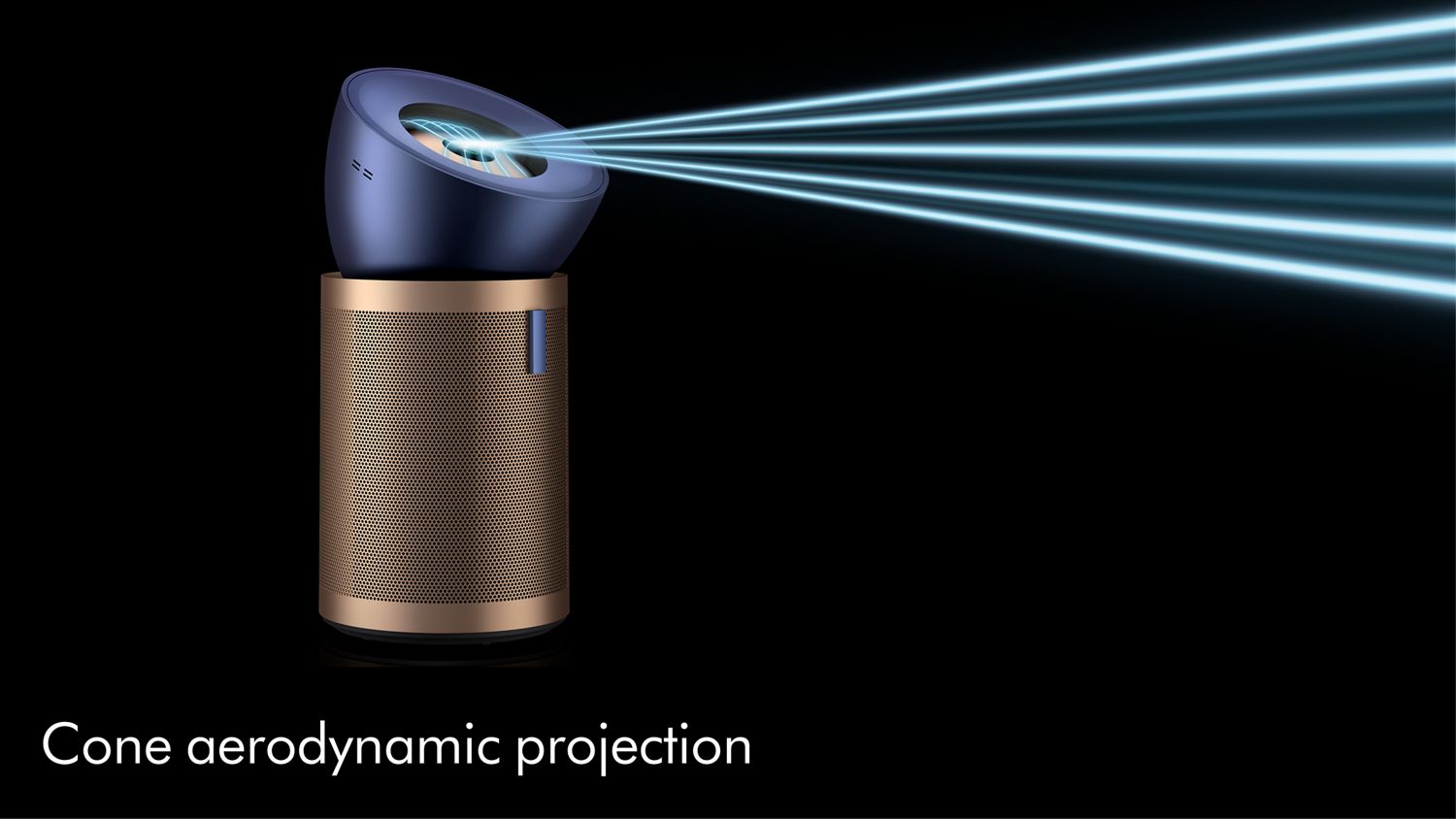 The Dyson Purifier Big+Quiet Formaldehyde trapping pollutants from the air and projecting a powerful airflow.