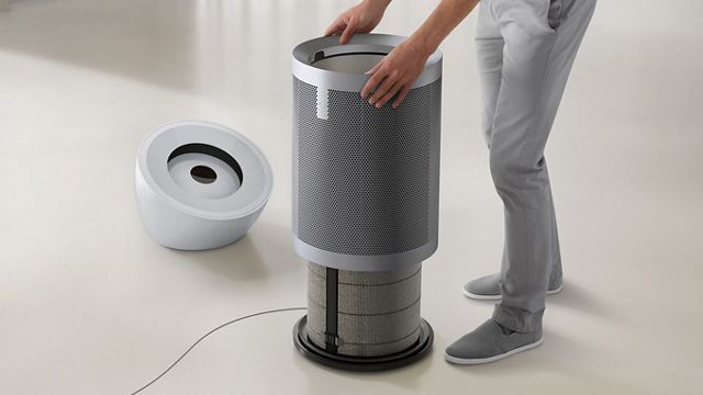 Dyson Purifier Big+Quiet 空気清浄機 ホワイト / シルバー (BP02 WS 