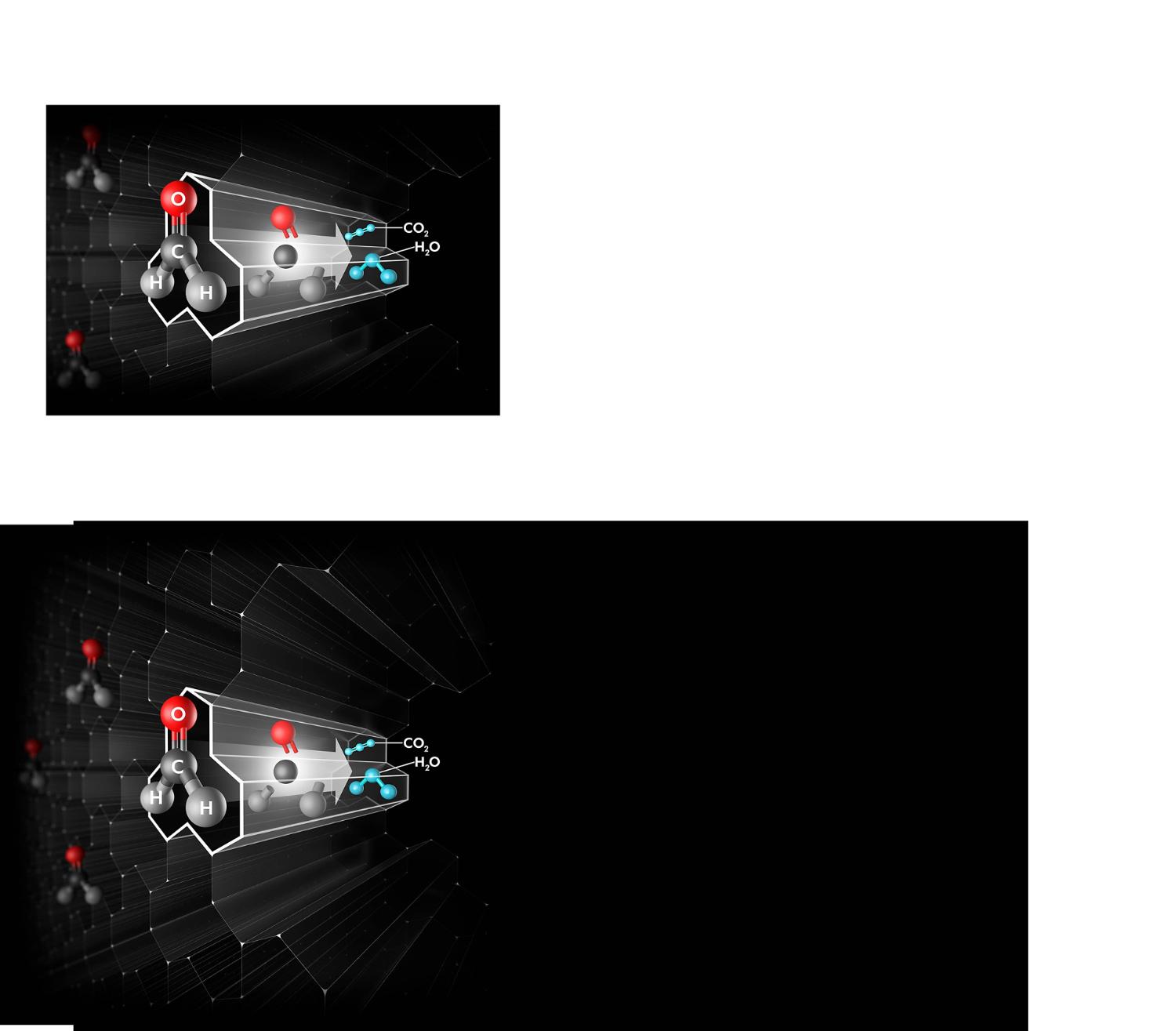 Air purifier catalytic tunnel