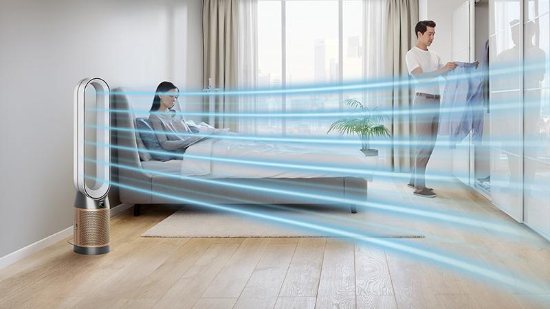 Air purifier quieter performance