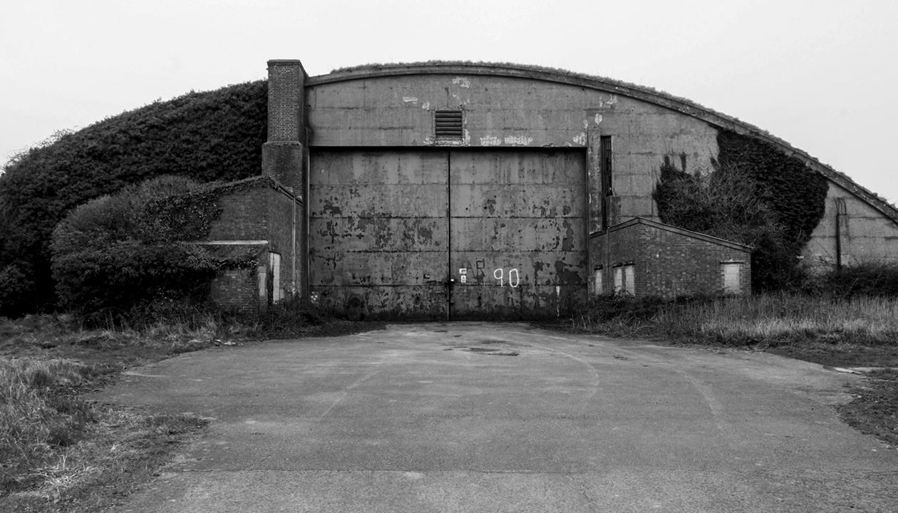 Hanger at Hullavington airfield