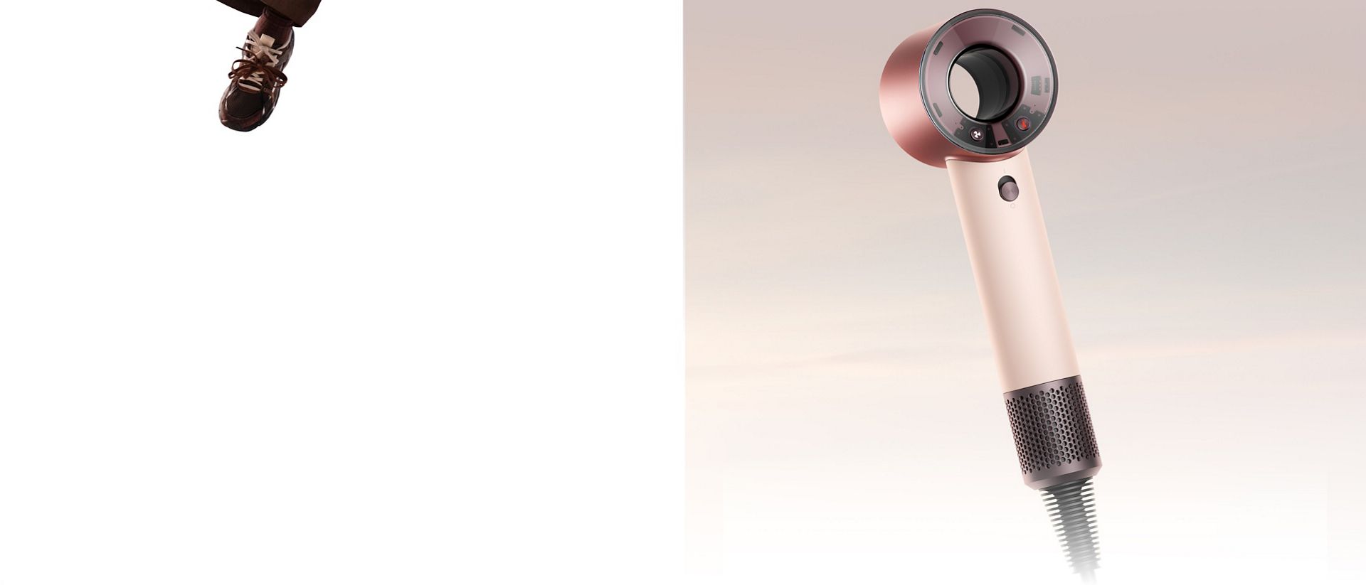 The Dyson Supersonic Travel hair dryer.