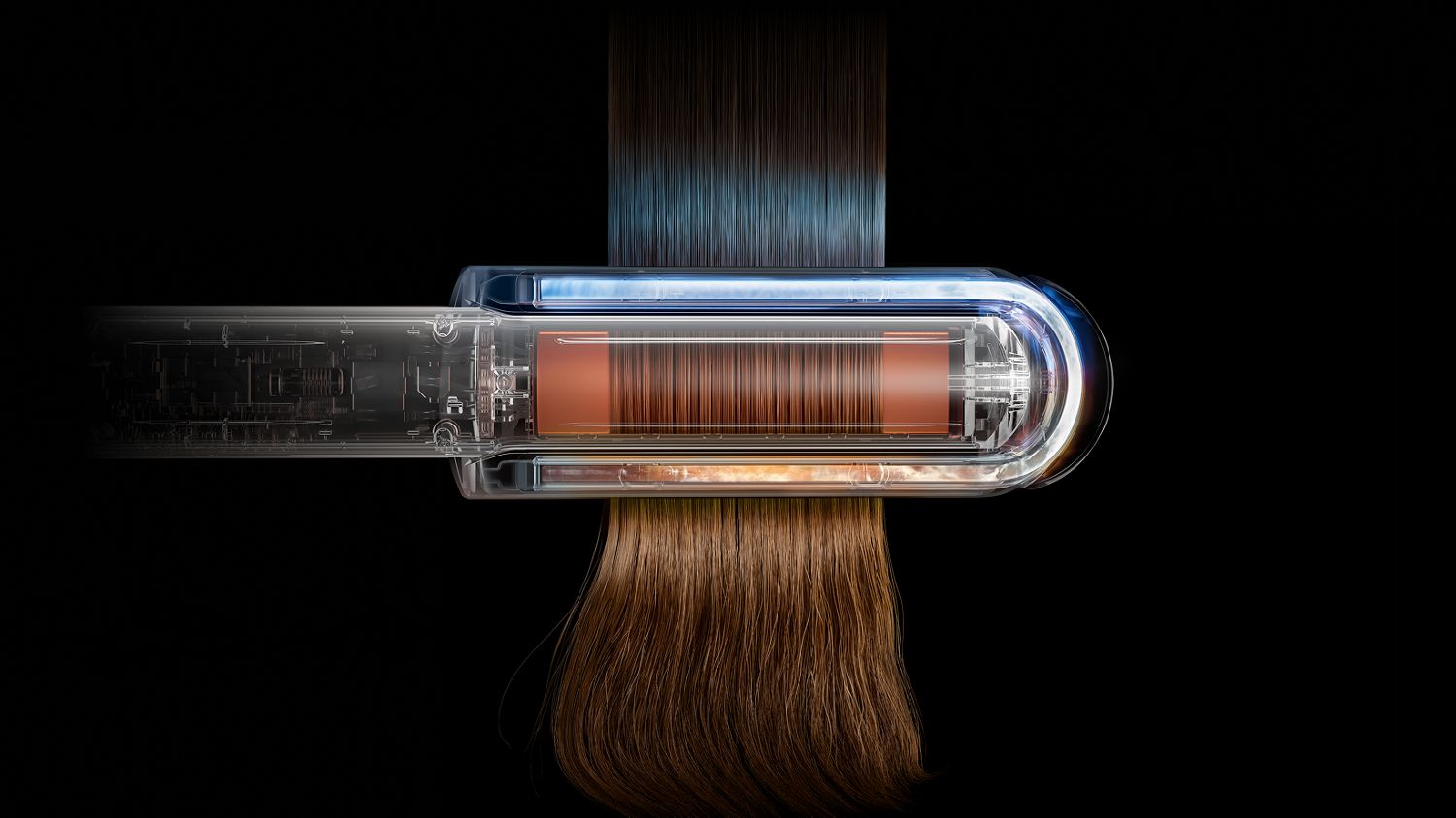 Dyson Corrale CoolShine™ hair straightener (Jasper plum)