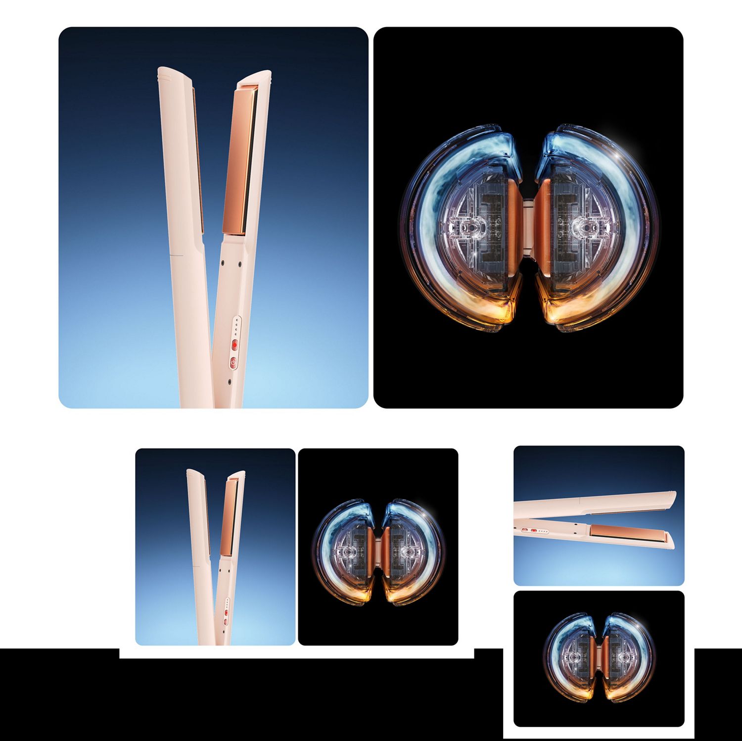  Dyson Corrale CoolShine -suoristusraudan kuumalevymuotoiluteknologian taustalla oleva teknologia 