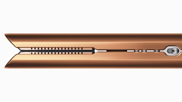 Dyson Corrale straightener in the closed position.