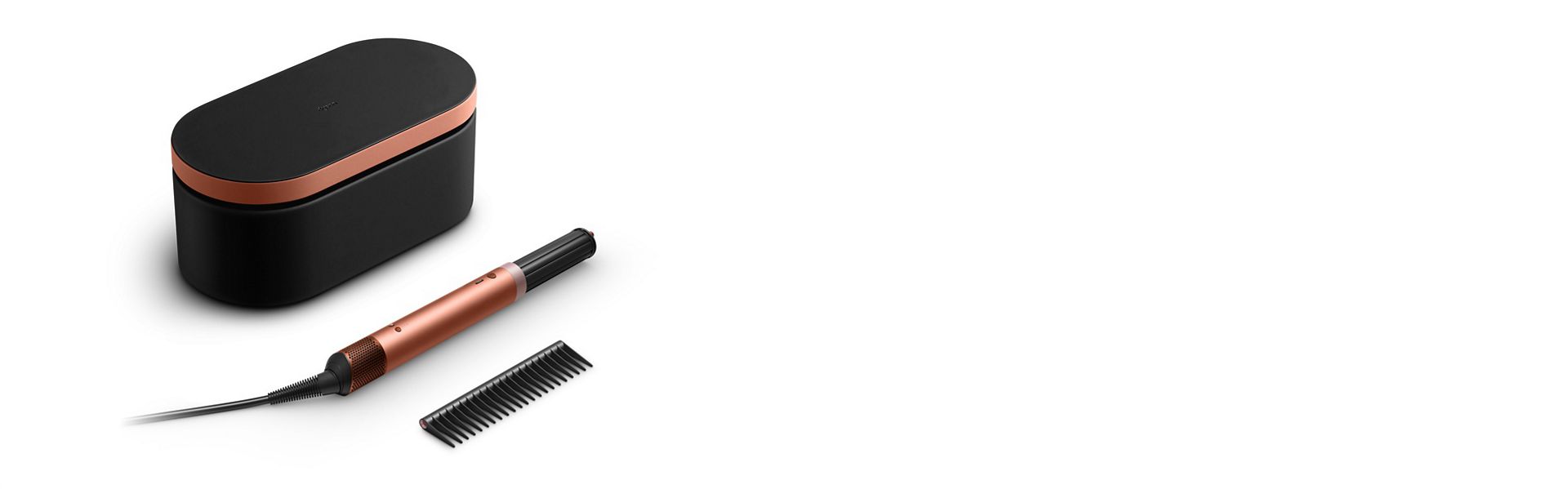 The Dyson Airwrap Co-anda2x multi-styler and dryer with included complimentary gifts.