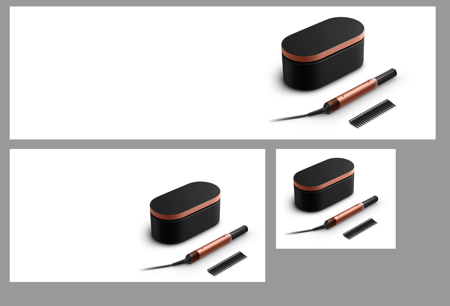 The Dyson Airwrap Co-anda2x multi-styler and dryer with included complimentary gifts.