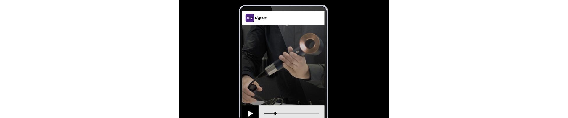 Kurzy stylingu v aplikácii MyDyson.