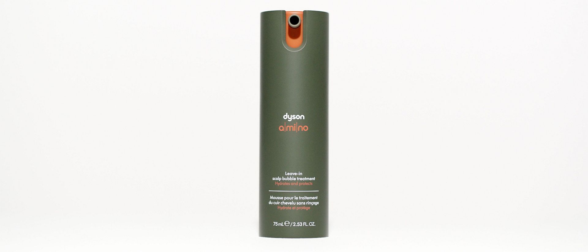 Dyson Amino leave-in scalp bubble treatment.