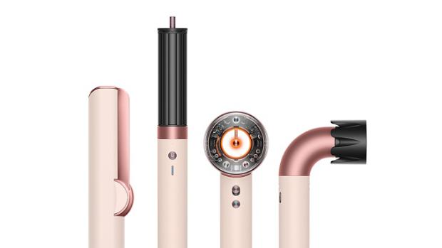 The Dyson Beauty range of formulations and devices.
