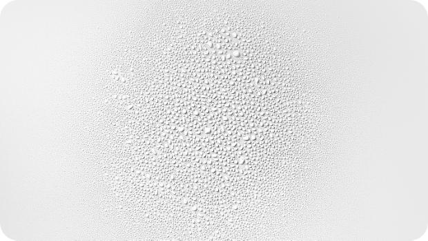 A fine mist of Dyson Chitosan Multi-use styling spray.