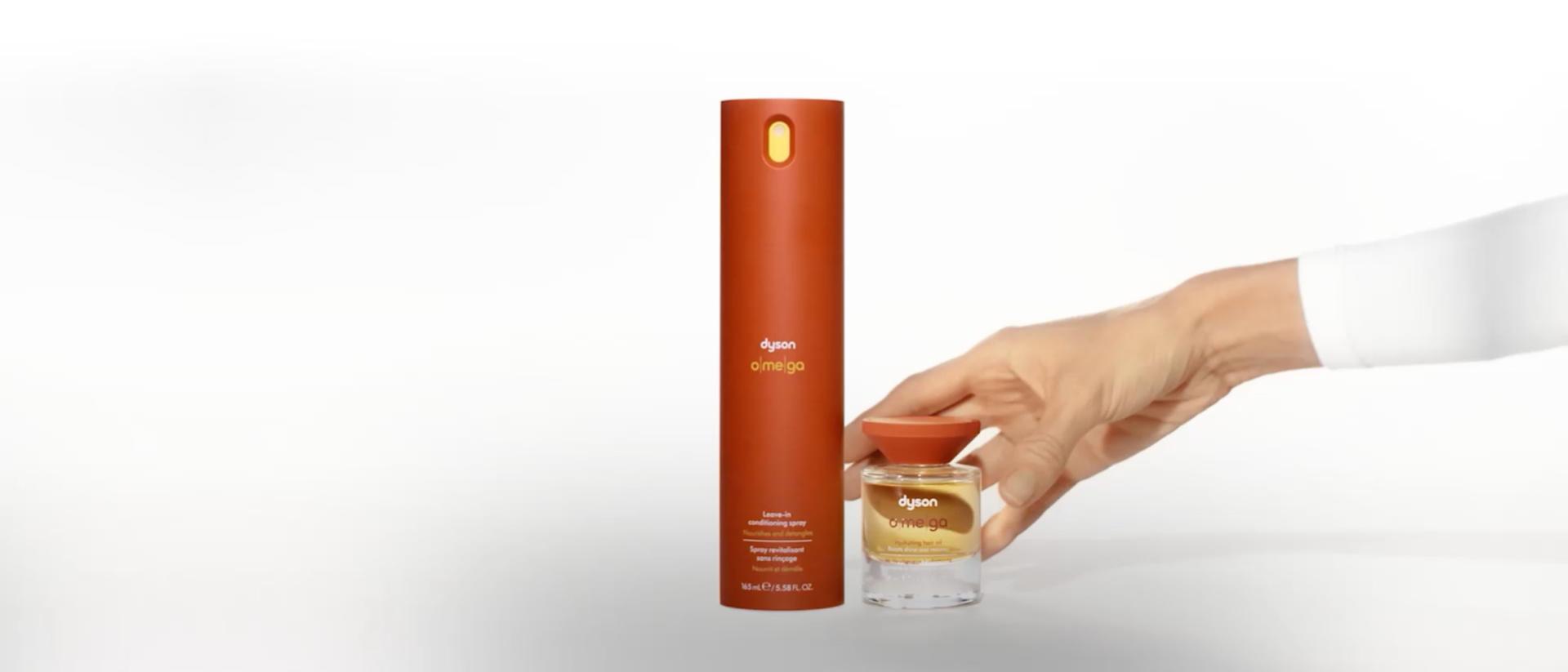 The Dyson Omega nourishing range.