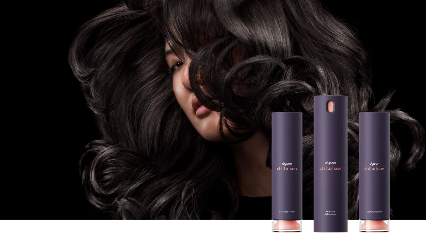 Dyson Chitosan styling products