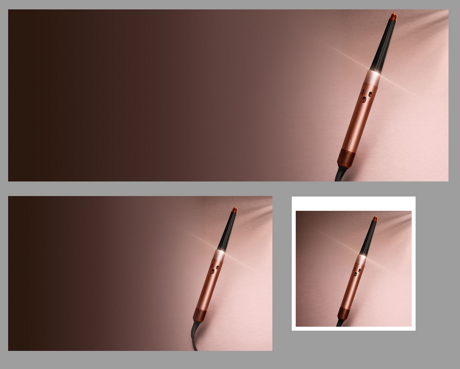 Dyson Airwrap ID multi-styler and dryer in Amber silk.