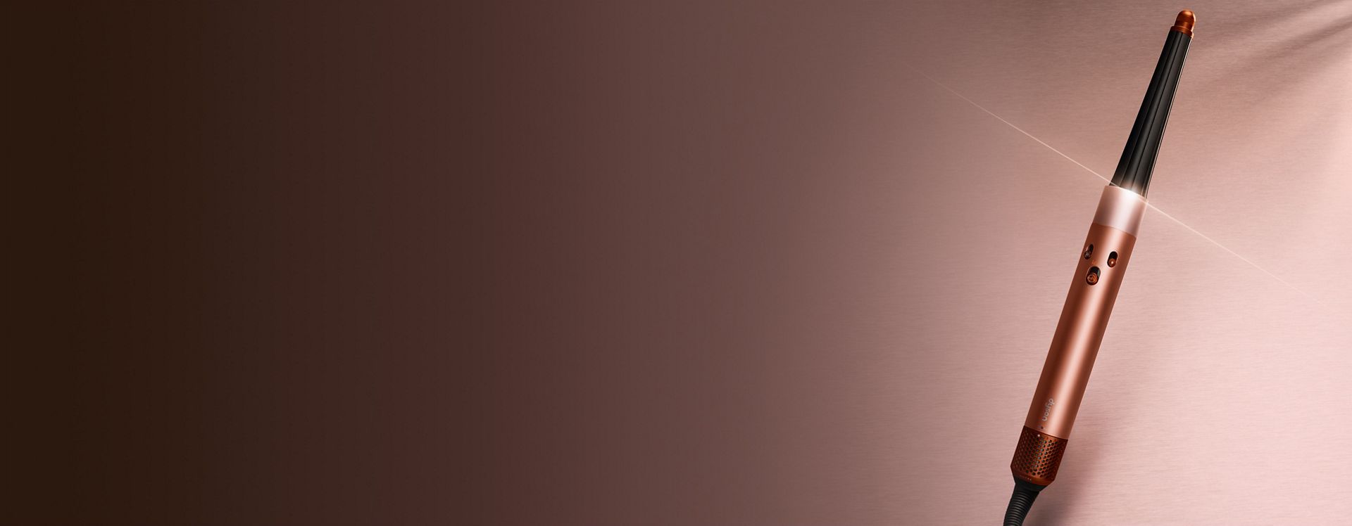 Dyson Airwrap ID multi-styler and dryer in Amber silk.