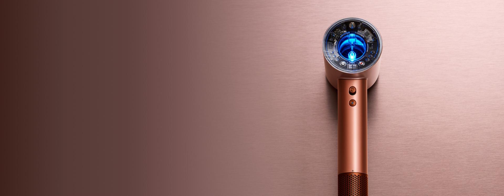 Dyson Supersonic Nural hair dryer flatlay