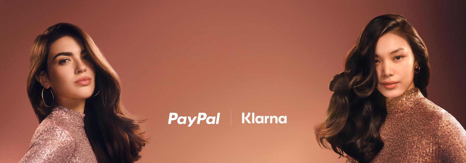 A pair of models show off their different hair types styled with Dyson Beauty Devices.