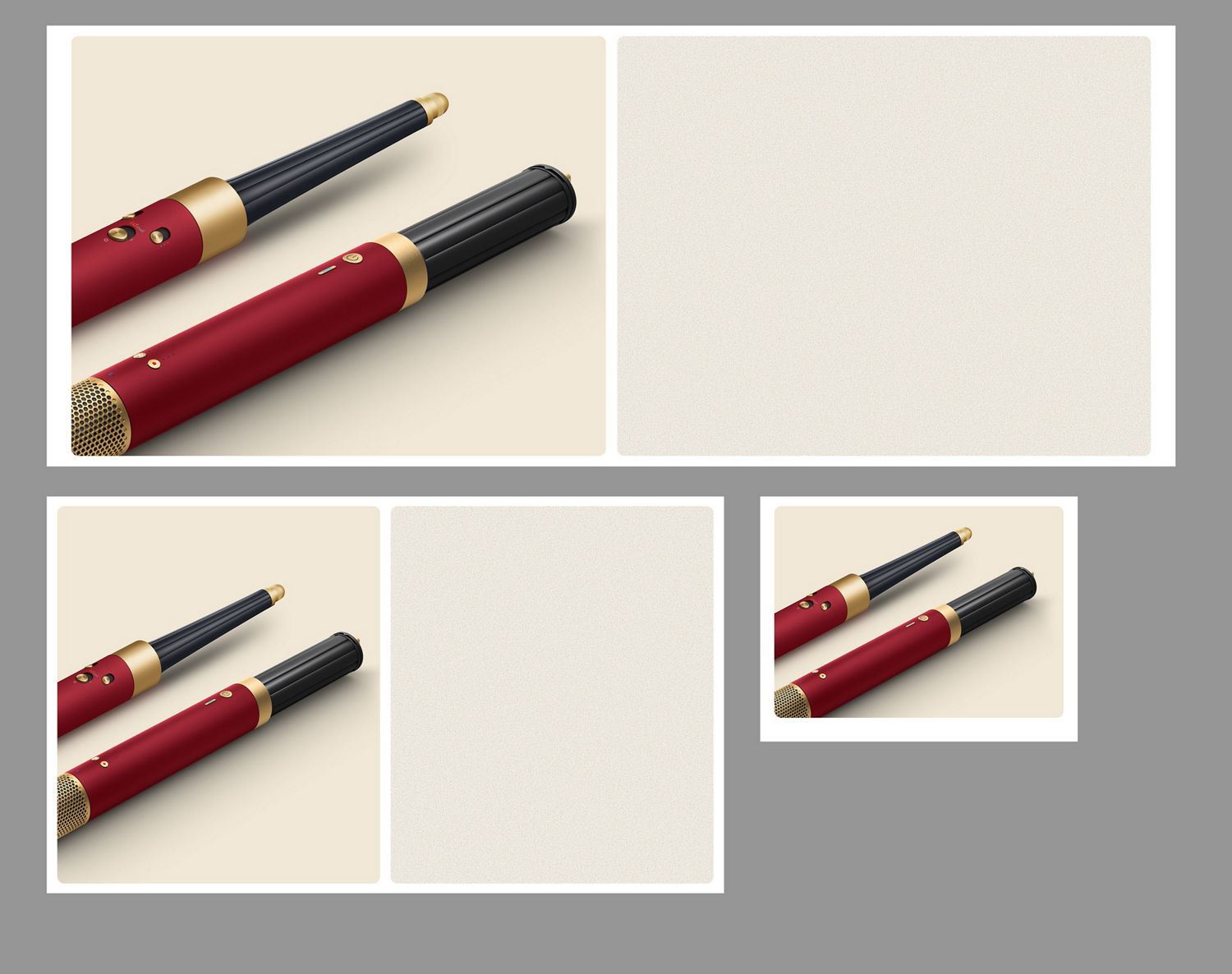 The Dyson Airwrap Co-anda2x multi-styler and dryer.