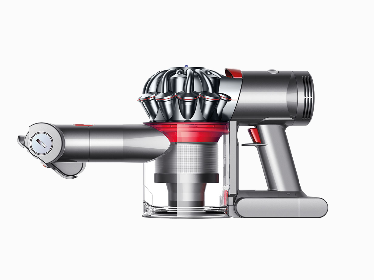 Close up of Dyson V7 Handheld trigger vacuum cleaner