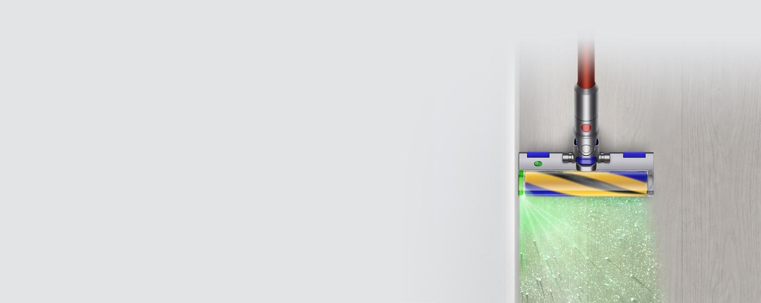 Dyson Outsize Absolute with laser Slim Fluffy™ cleaner head