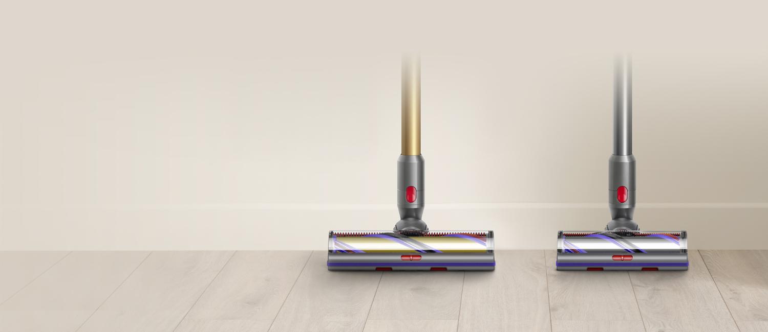 Dyson V15 and Dyson Outsize Absolute cleaner heads