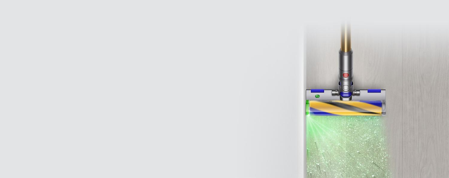 Dyson Outsize Absolute with laser Slim Fluffy™ cleaner head