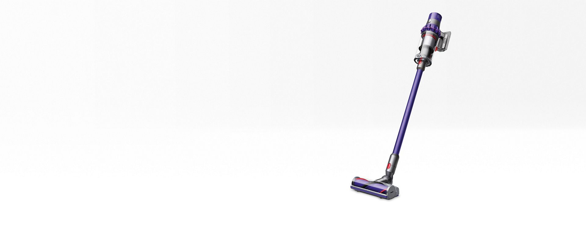Primo piano dell'aspirapolvere Dyson Cyclone V10 