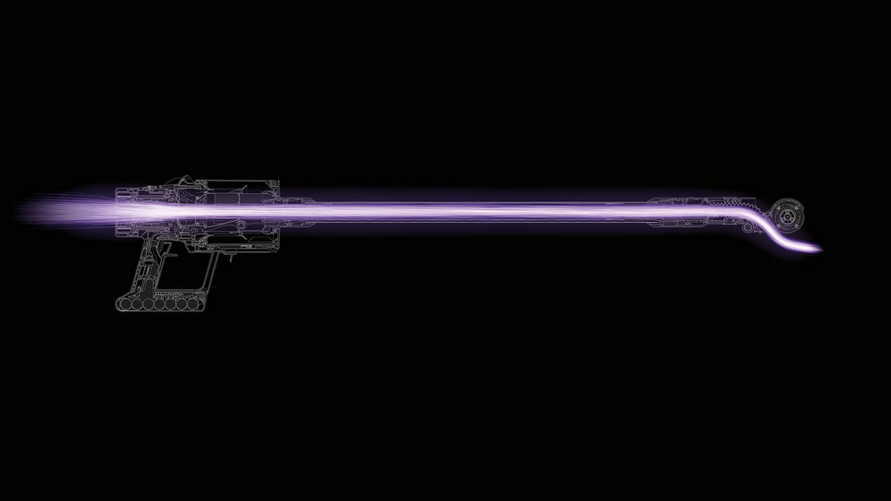 dyson-cyclone-v10-vacuum-cutaway-in-line-configuration Primo piano della configurazione allineata di Dyson Cyclone