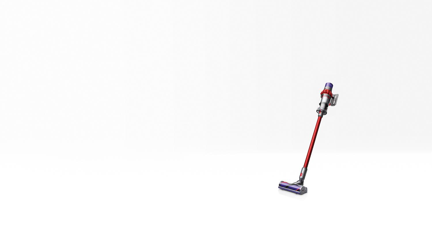 Nahaufnahme des Dyson Cyclone V10 Staubsaugers