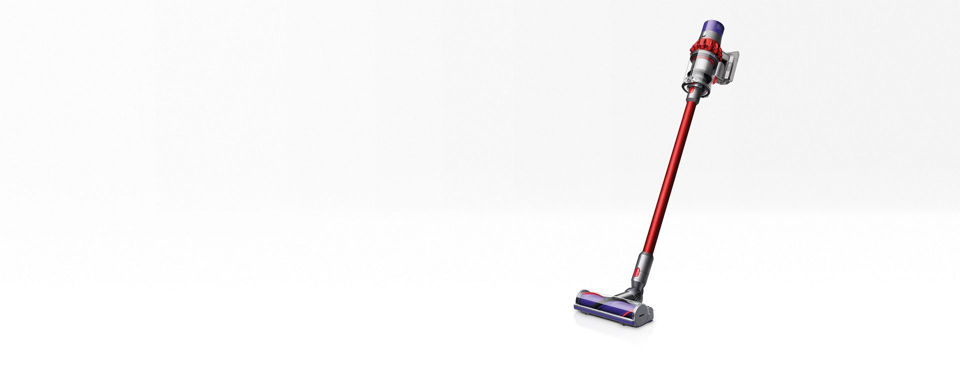 Primo piano dell'aspirapolvere Dyson Cyclone V10