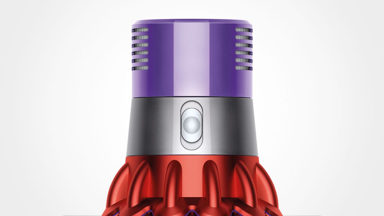 dyson-cyclone-v10-power-modes Primo piano delle modalità di potenza Dyson